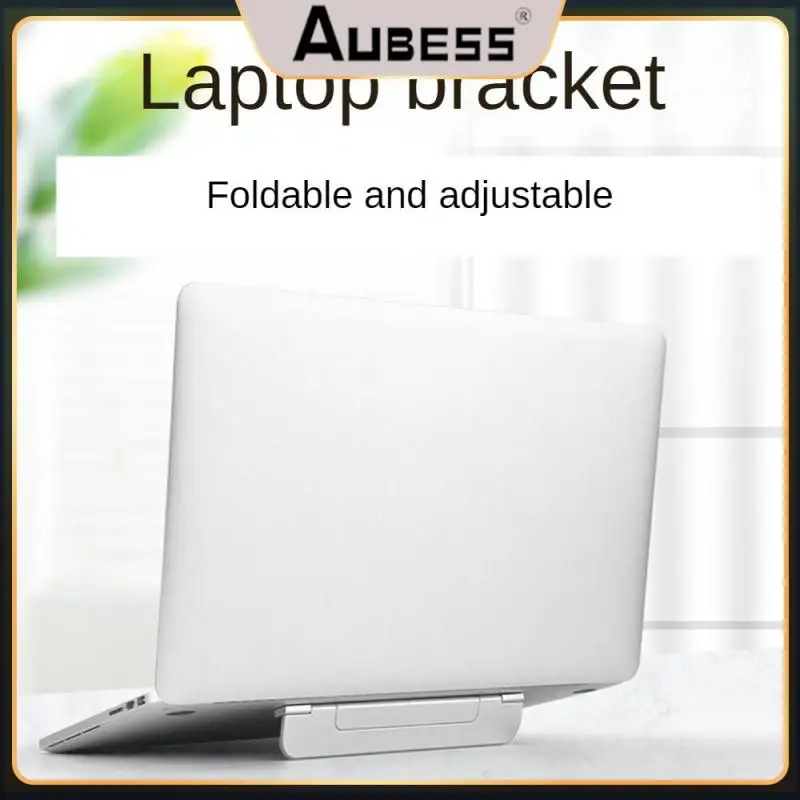 Portable Laptop Stand Abs Computer Cooling Holder Heightening Cooling Stand Stable Bracket Folding Laptop Holder Silver/gray
Portable Laptop Stand Abs Computer Cooling Holder Heightening Cooling Stand Stable Bracket Folding Laptop Holder Silver/gray