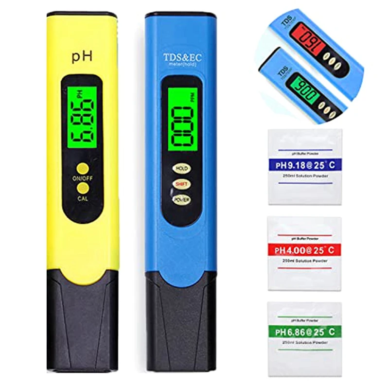 Two-Color Digital Water Quality Readout 3-In-1 TDS EC Temperature Meter Suitable For Home, Swimming Pool, Hydroponics
Two-Color Digital Water Quality Readout 3-In-1 TDS EC Temperature Meter Suitable For Home, Swimming Pool, Hydroponics