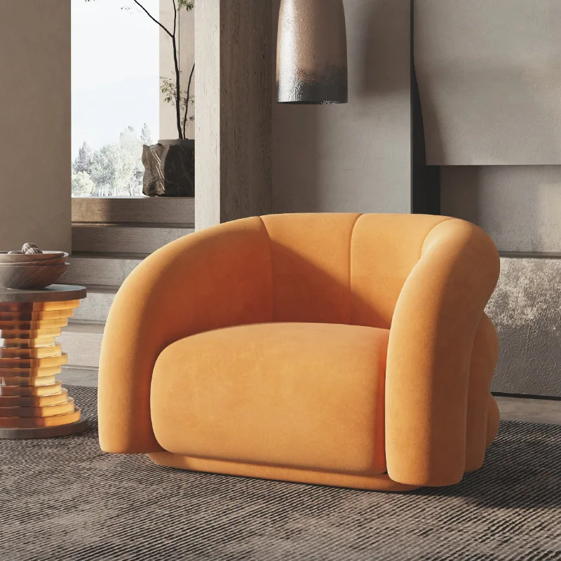 Nordic leather art sofa chair special-shaped coffee table combination commercial office area single three person sofa
Nordic leather art sofa chair special-shaped coffee table combination commercial office area single three person sofa
