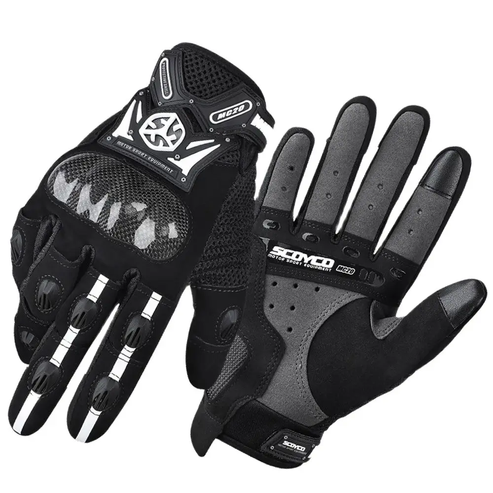 Motorcycle Gloves Leather Carbon Fiber Shell Moto Motocross Glove Breathable Motorbike Full Finger Touch Screen Gloves Men
Motorcycle Gloves Leather Carbon Fiber Shell Moto Motocross Glove Breathable Motorbike Full Finger Touch Screen Gloves Men