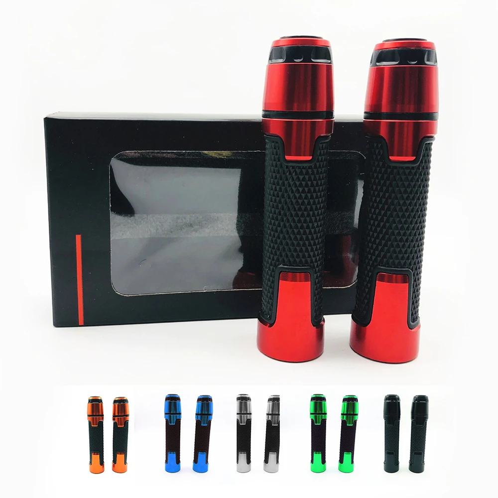 2 Pcs CNC Aluminum Motorcycle Handlebar Grips Handle Bar Ends Universal for Honda Yamaha Kawasaki Suzuki Ducati Bmw 22MM 7/8"
2 Pcs CNC Aluminum Motorcycle Handlebar Grips Handle Bar Ends Universal for Honda Yamaha Kawasaki Suzuki Ducati Bmw 22MM 7/8"