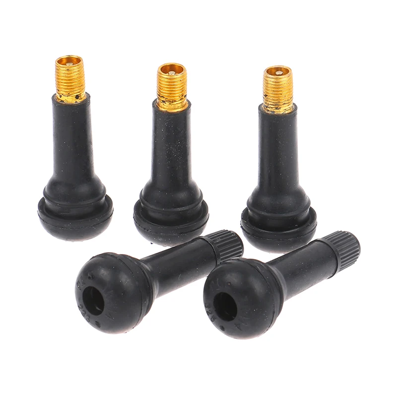 5pcs/pack Black Tubeless Car Wheel Tire Valve Stems With Cap Tyre Rubber Valves Applicable To Vacuum Tire Cars
5pcs/pack Black Tubeless Car Wheel Tire Valve Stems With Cap Tyre Rubber Valves Applicable To Vacuum Tire Cars