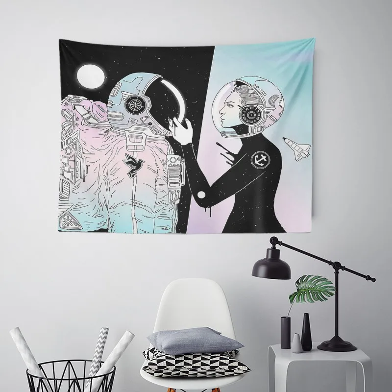 Tapestry Bedroom Home Decor Wall Hanging Wall Living Room Astronaut Tapestry Colorful Psychedelic Indian Tapestry
Tapestry Bedroom Home Decor Wall Hanging Wall Living Room Astronaut Tapestry Colorful Psychedelic Indian Tapestry