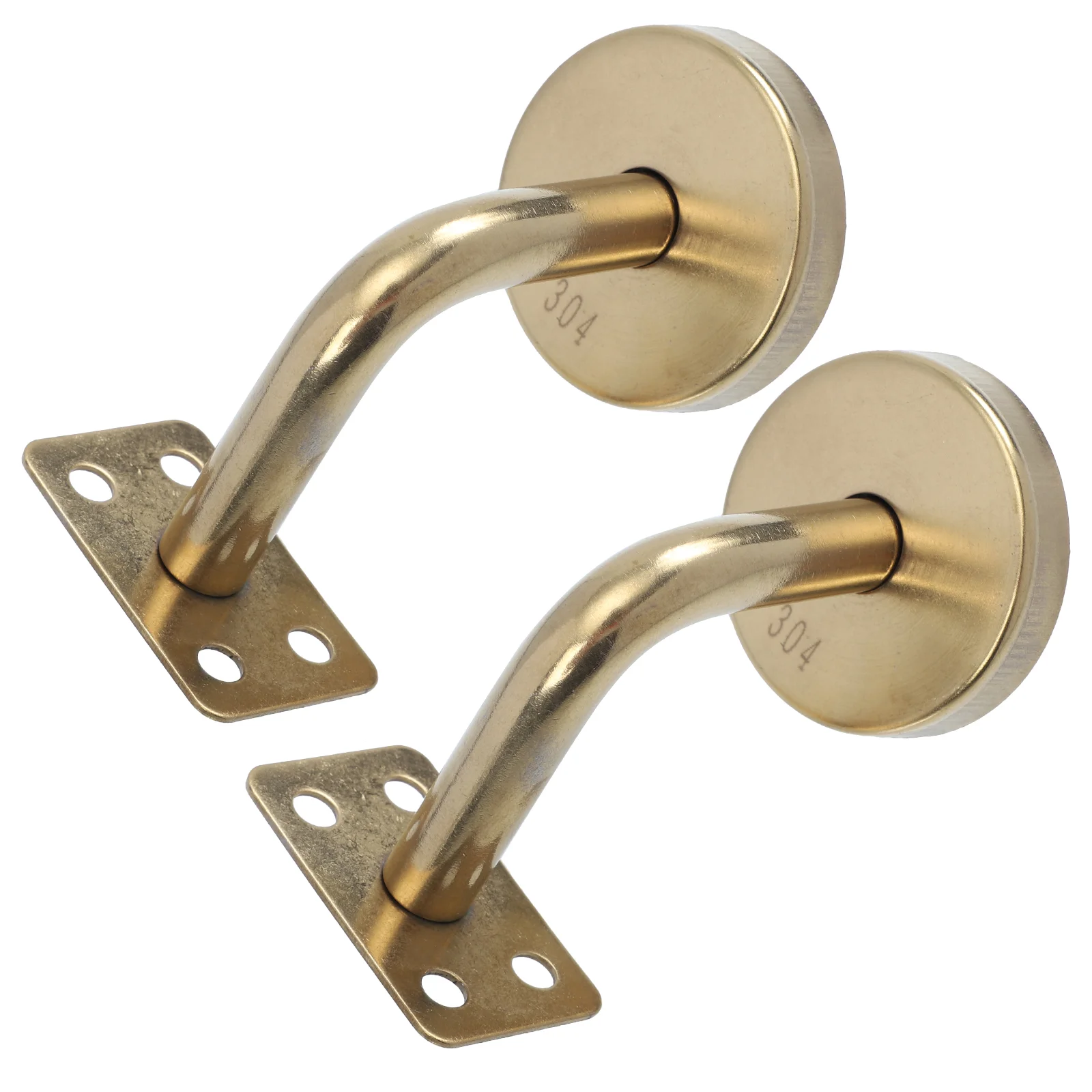 2 Pcs Staircase Handrail Bracket Banister Support Metal Shelf Wall Mounted Holder Stainless Steel
2 Pcs Staircase Handrail Bracket Banister Support Metal Shelf Wall Mounted Holder Stainless Steel