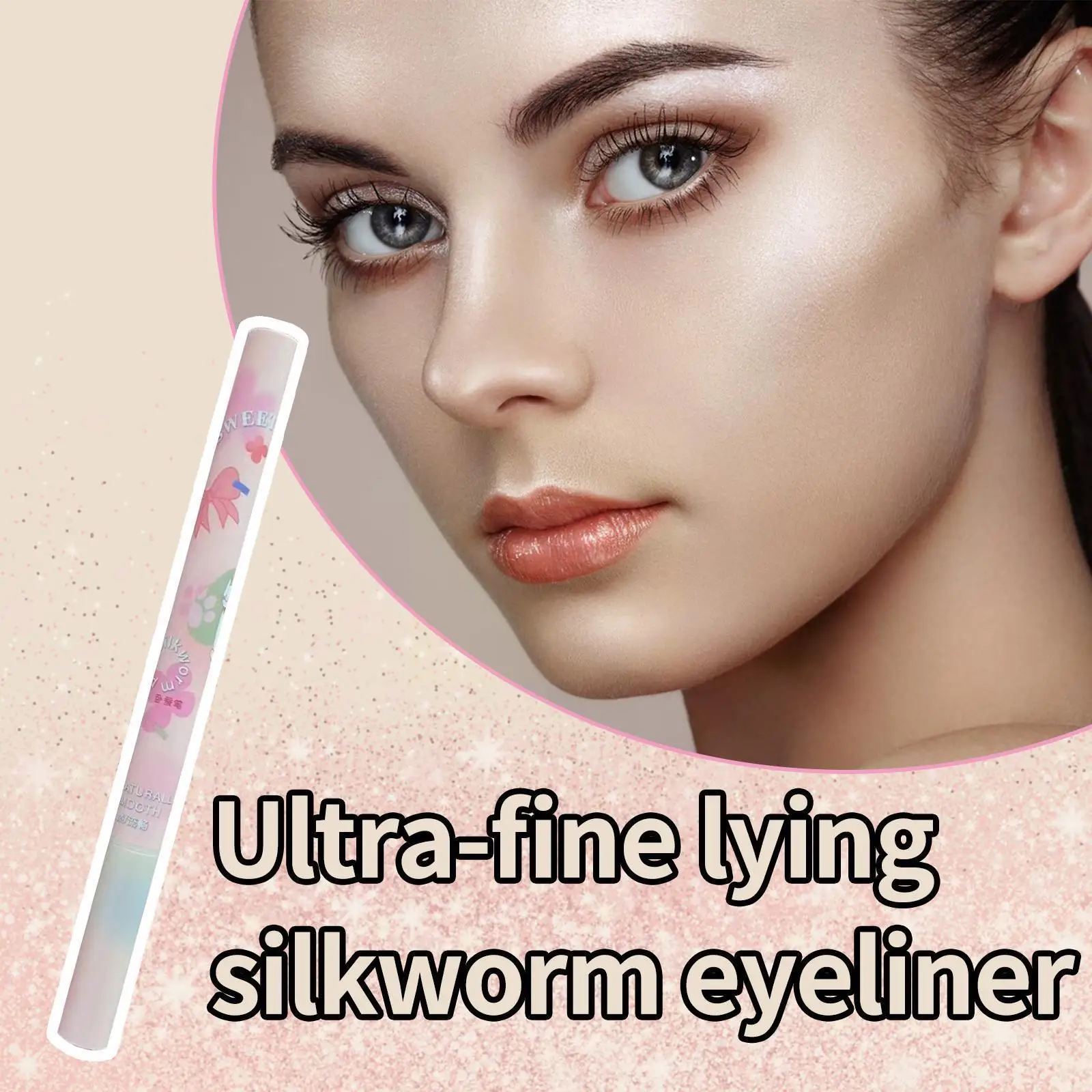 0.005mm Ultra-fine Lying Silkworm Eyeliner Pen Matte Pencil Liquid Quick-drying Cosmetics Makeup Waterproof Tool Eyeliner S E3B7
0.005mm Ultra-fine Lying Silkworm Eyeliner Pen Matte Pencil Liquid Quick-drying Cosmetics Makeup Waterproof Tool Eyeliner S E3B7