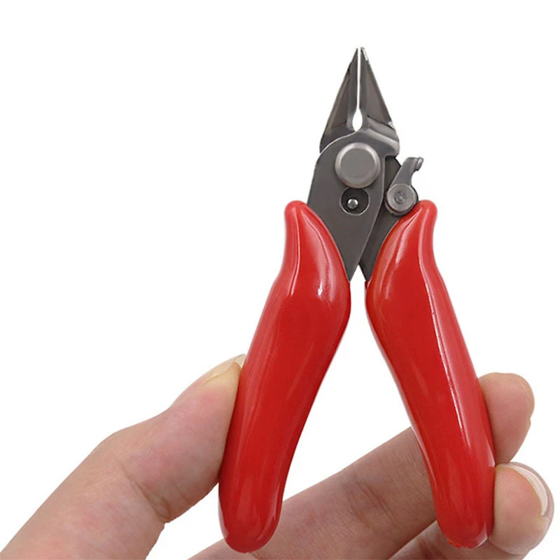 3.5 Inch Diagonal Mini Pliers Small Soft Cutting Electronic Pliers Wire Cutters Wire Insulated Rubber Handle Model Hand Tools
3.5 Inch Diagonal Mini Pliers Small Soft Cutting Electronic Pliers Wire Cutters Wire Insulated Rubber Handle Model Hand Tools
