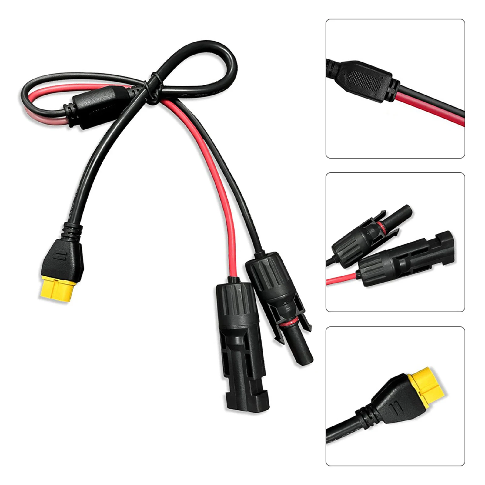 16AWG XT60 Female Solar Panel Connection Cable Pure Copper Extension Cable Charging Cable Solar PV Cable 1M
16AWG XT60 Female Solar Panel Connection Cable Pure Copper Extension Cable Charging Cable Solar PV Cable 1M