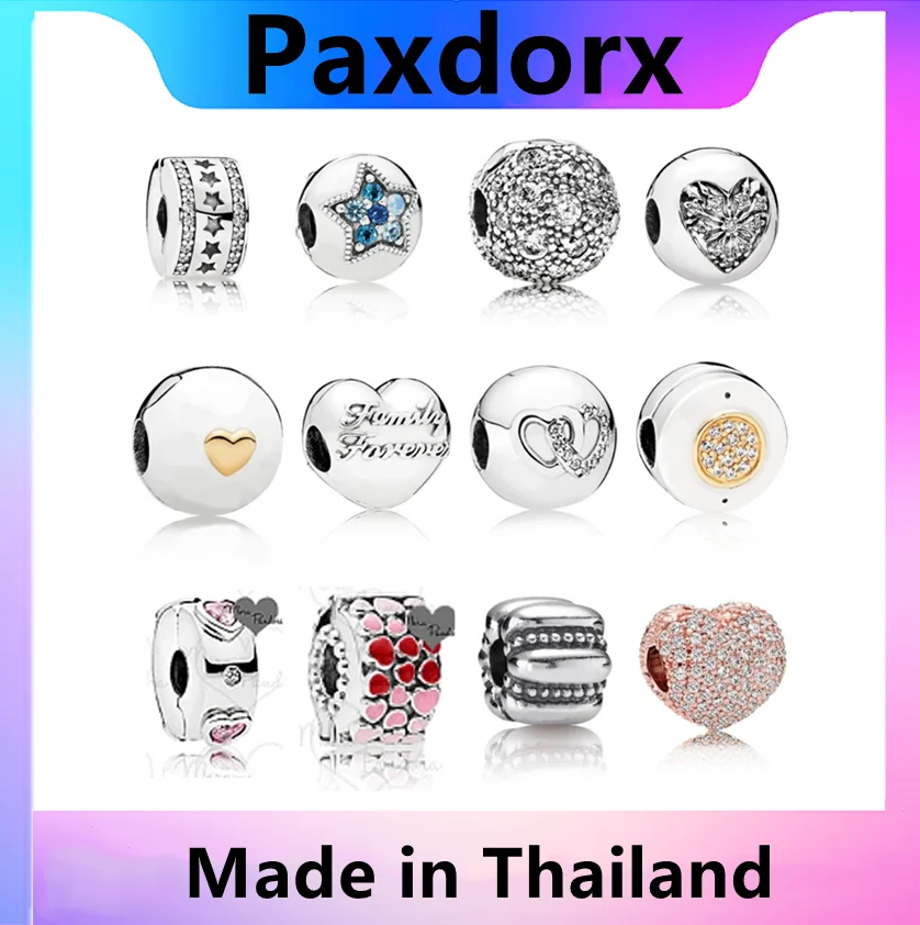 NEW 100% S925 Sterling Silver Signature Safety Clip Original Charm Bead Clear Fit Bracelet DIY Bangle Jewelry Birthday Gifts
NEW 100% S925 Sterling Silver Signature Safety Clip Original Charm Bead Clear Fit Bracelet DIY Bangle Jewelry Birthday Gifts