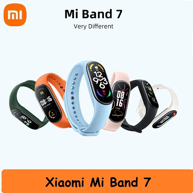 Смарт-браслет Xiaomi Mi Band 7 Bluetooth 5 2 VO2 Max спортивный анализ 1 62 дюйма AMOLED 120 режимов