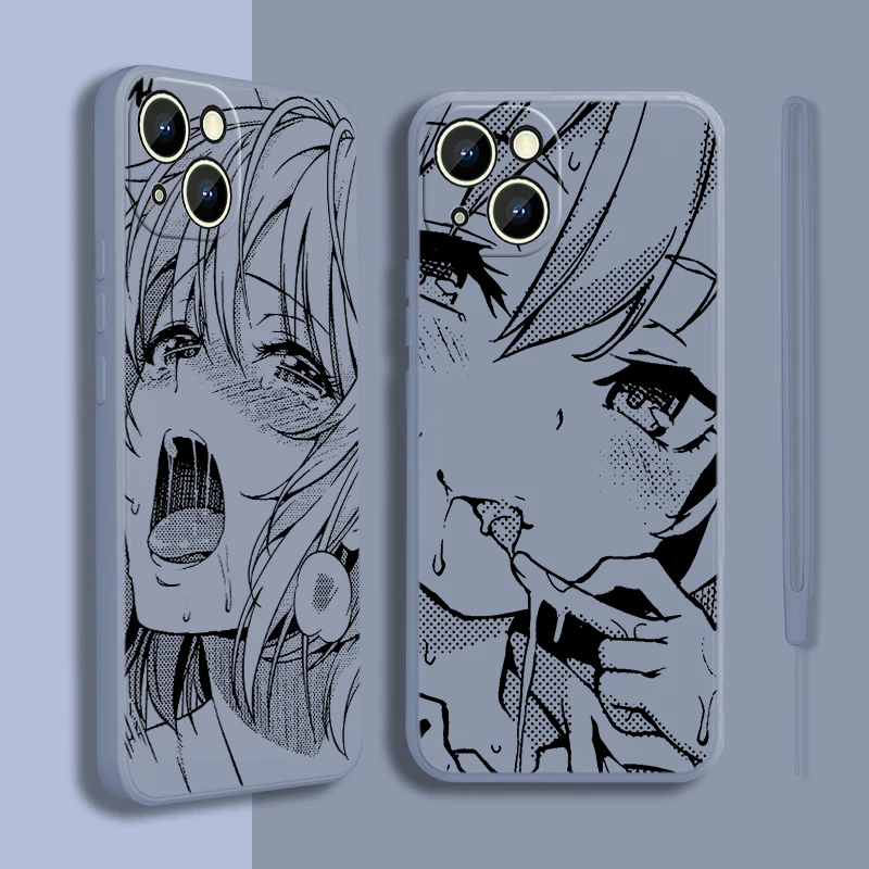Ahegao manga girl Case For Apple iPhone 14 13 12 Mini 11 Pro XS MAX XR X 8 7 6S SE Plus Liquid Rope Phone Cover Core Coque Capa
Ahegao manga girl Case For Apple iPhone 14 13 12 Mini 11 Pro XS MAX XR X 8 7 6S SE Plus Liquid Rope Phone Cover Core Coque Capa
