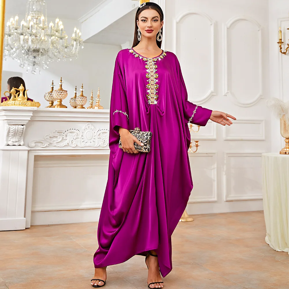 Dubai Abaya Muslim Satin Maxi Dress African Dresses For Women Caftan Islam Clothing Oversized Kaftan Arab Robe Moroccan Jalabiya
Dubai Abaya Muslim Satin Maxi Dress African Dresses For Women Caftan Islam Clothing Oversized Kaftan Arab Robe Moroccan Jalabiya