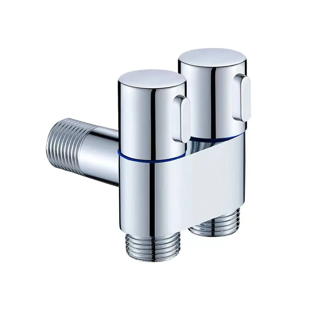 G1/2 Alloy Double Control Angle Valve 1 In Two Out Wall Mount Washing Machine Faucet Toilet Triangle Valve For Bathroom Toilet
G1/2 Alloy Double Control Angle Valve 1 In Two Out Wall Mount Washing Machine Faucet Toilet Triangle Valve For Bathroom Toilet