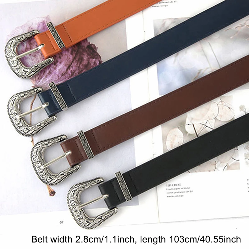 Vintage Boho Black Leather Waist Belt For Women Western Female Belt Cowboy Waistband
Vintage Boho Black Leather Waist Belt For Women Western Female Belt Cowboy Waistband