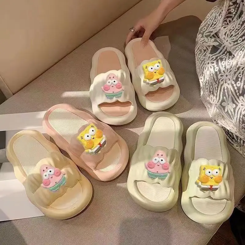 Spongebob Darling Ōboshi Cartoon Flip-flop Girl Wearing The New Summer Student Girl Slip-on Cute Cartoon Flip-flop Girl
Spongebob Darling Ōboshi Cartoon Flip-flop Girl Wearing The New Summer Student Girl Slip-on Cute Cartoon Flip-flop Girl