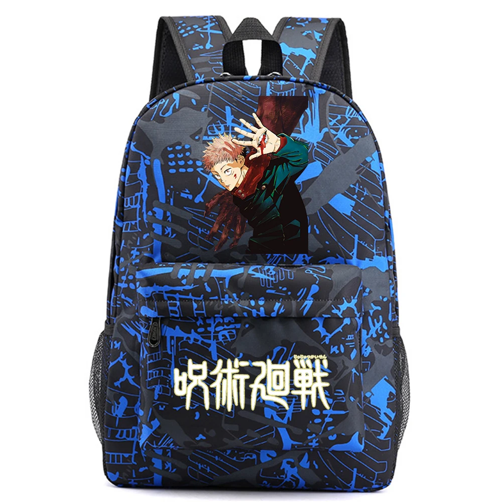 Anime Jujutsu Kaisen Zipper Backpack Unisex Casual Knapsack Teenger Travel Laptop Bag Student Schoolbag High Quality Packsack
Anime Jujutsu Kaisen Zipper Backpack Unisex Casual Knapsack Teenger Travel Laptop Bag Student Schoolbag High Quality Packsack