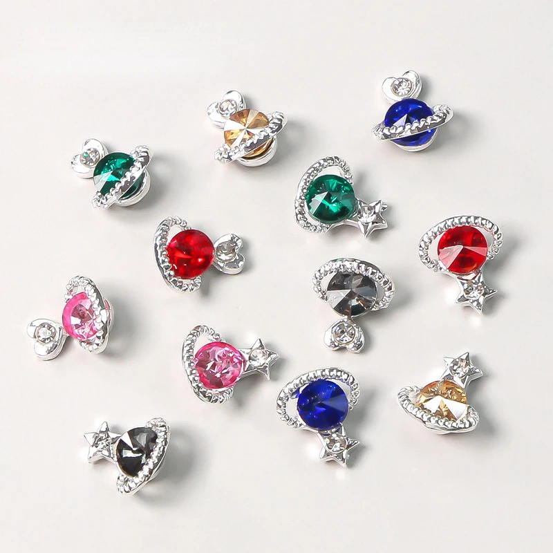 New Nail Jewelry Charm 3D Colorful Happy Planet Nail Art Crystals Jewelry Rhinestone Manicure Tips Accessories Charms 50pcs/bag
New Nail Jewelry Charm 3D Colorful Happy Planet Nail Art Crystals Jewelry Rhinestone Manicure Tips Accessories Charms 50pcs/bag