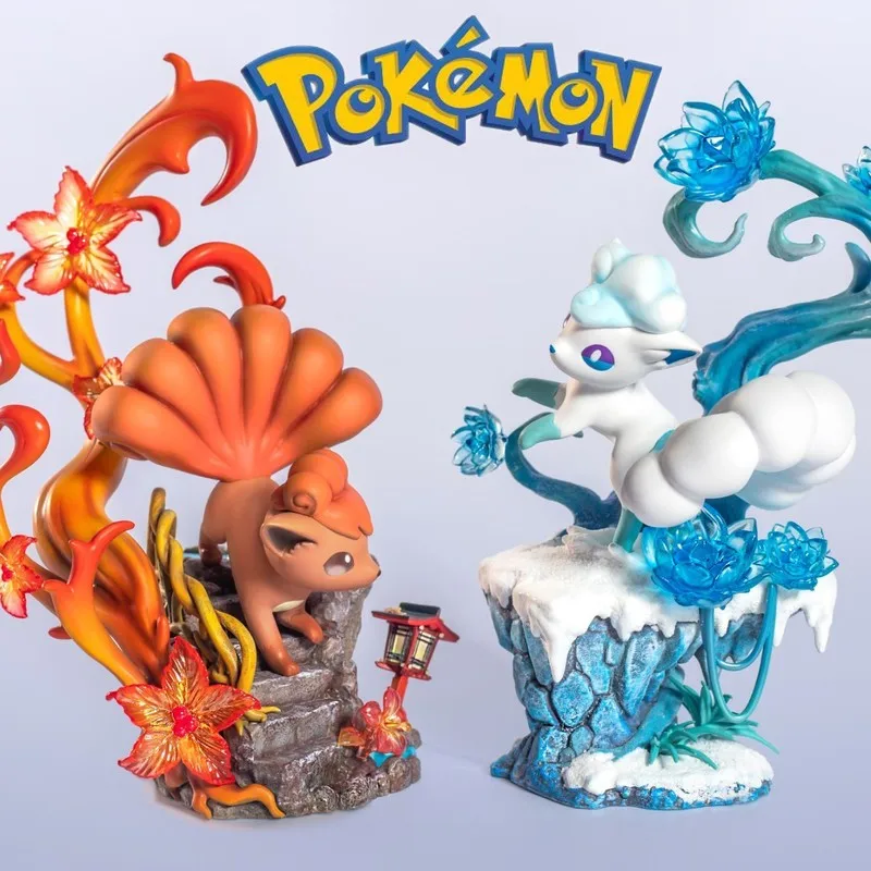 Фигурки героев Аниме Pokemon Alolan Vulpix, фигурка из ПВХ, статуэтка, Коллекционная модель, украшение, рождественские игрушки, подарок
Фигурки героев Аниме Pokemon Alolan Vulpix, фигурка из ПВХ, статуэтка, Коллекционная модель, украшение, рождественские игрушки, подарок