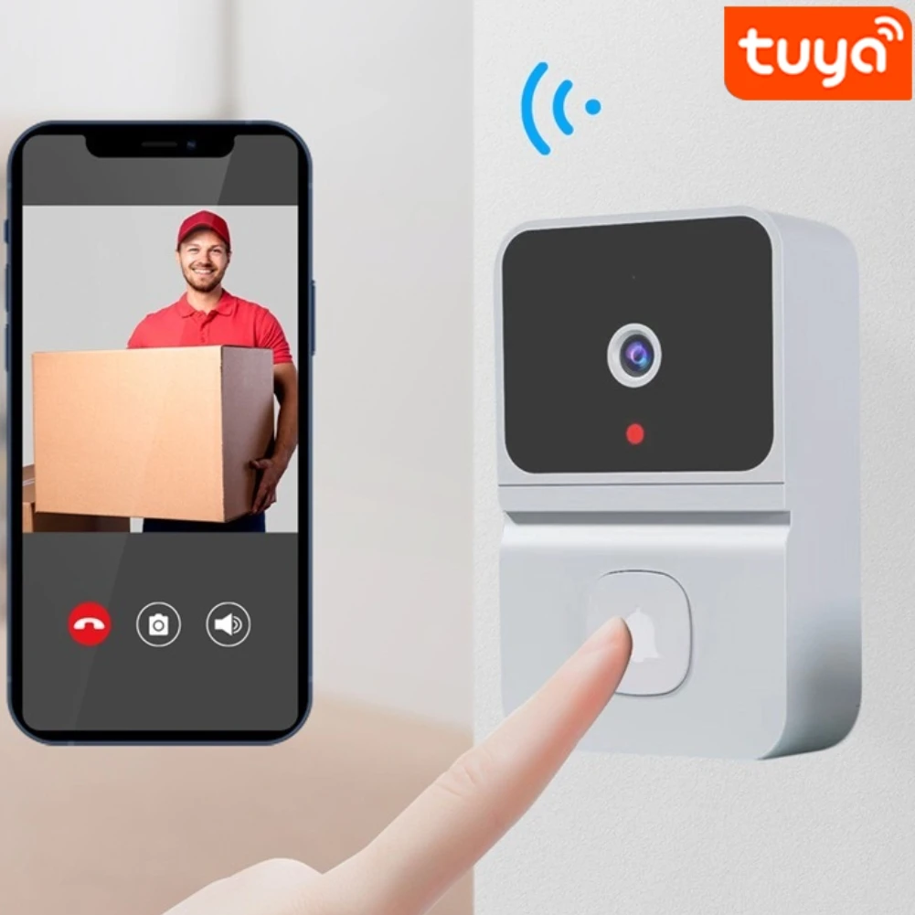Wireless Doorbell 2.4GHz WiFi Door Chime IR Night Vision Doorbell Camera 100 Degree Wide Angle Live Intercom RF 433MHZ Ding Dong
Wireless Doorbell 2.4GHz WiFi Door Chime IR Night Vision Doorbell Camera 100 Degree Wide Angle Live Intercom RF 433MHZ Ding Dong