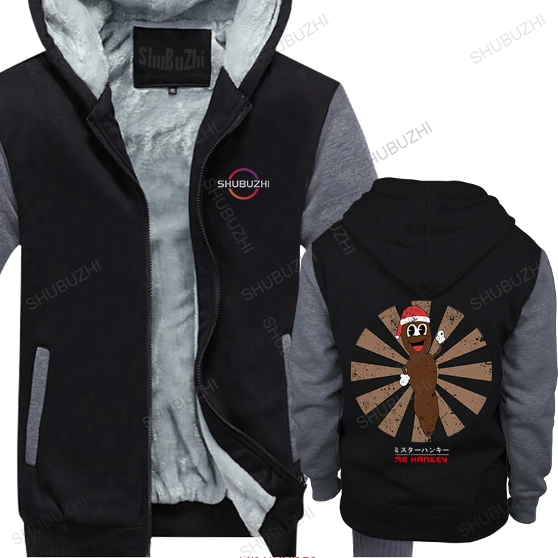 Mens streetwear hooded zipper black thick hoody Mr Hankey The Christmas Poo Retro Japanese unisex winter hoodies brand clothing
Mens streetwear hooded zipper black thick hoody Mr Hankey The Christmas Poo Retro Japanese unisex winter hoodies brand clothing