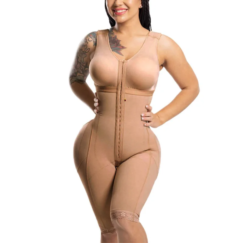 

Post-Surgery Faja With Bra Breast Augmentation Shapewear Support Seamless Undergarment Slimming Corset Belt Body Shaper