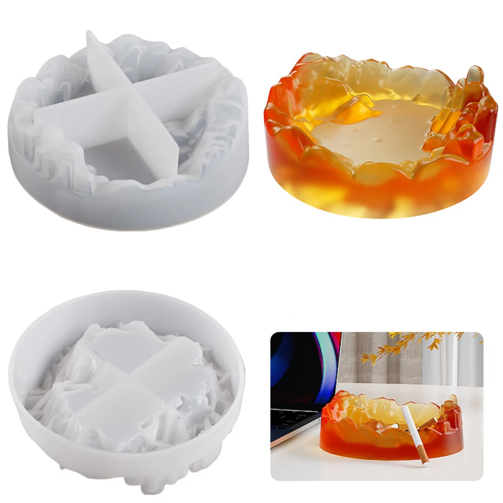 Mountain Ice Sculptures Peak Ashtray Silicone Mold DIY Jewelry Tray Candle Holder Epoxy Resin Casting Molds Home Decoration
Mountain Ice Sculptures Peak Ashtray Silicone Mold DIY Jewelry Tray Candle Holder Epoxy Resin Casting Molds Home Decoration