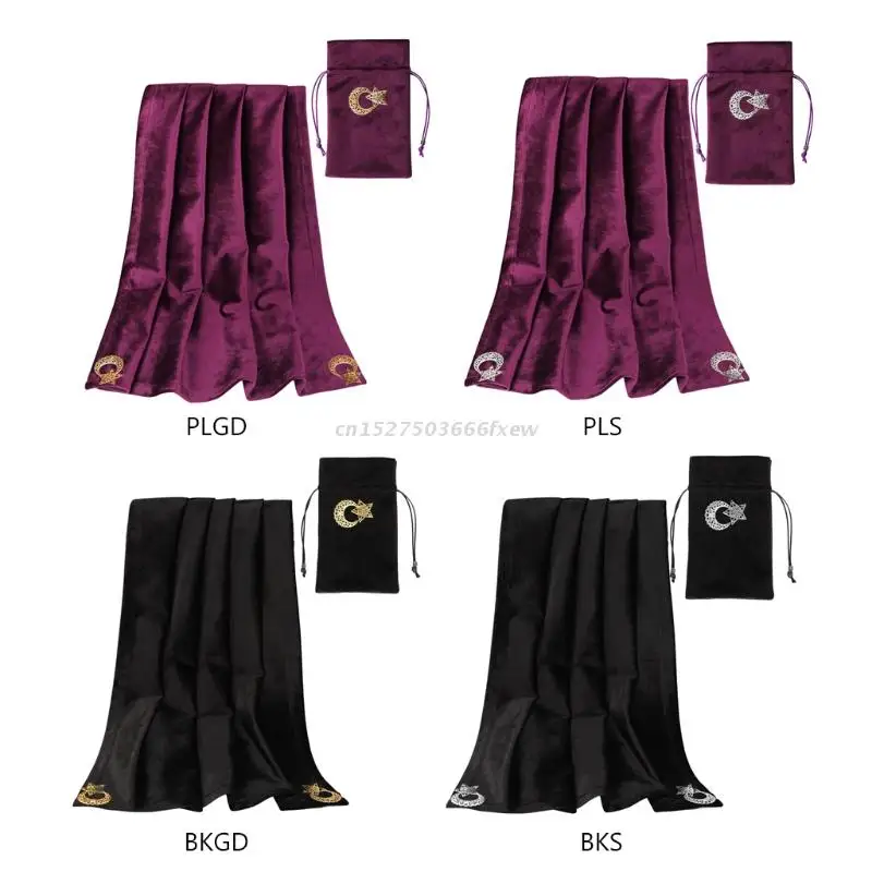 Square Pendulum Divination Tablecloth Board Game Card Pad Runes Table Altar Velvet Cloth Metaphysical Board Game Mat
Square Pendulum Divination Tablecloth Board Game Card Pad Runes Table Altar Velvet Cloth Metaphysical Board Game Mat