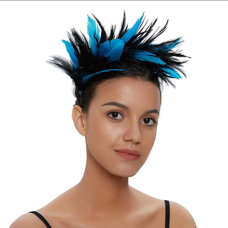 Retro Feather Hair Band Headwear Horse Racing Festival Party Prom Hair Accessories Ladies Performance Performance 2 Color
Retro Feather Hair Band Headwear Horse Racing Festival Party Prom Hair Accessories Ladies Performance Performance 2 Color