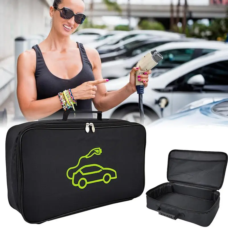 Car Charging Cable Storage Bag Carry Bag For Electric Vehicle Charger Plugs Sockets Jumper Cables Equipment Container Storage
Car Charging Cable Storage Bag Carry Bag For Electric Vehicle Charger Plugs Sockets Jumper Cables Equipment Container Storage