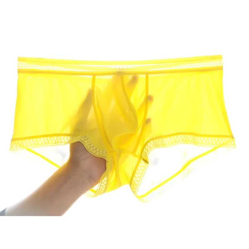 Трусы-боксеры мужские полупрозрачные бесшовные из вискозы, размеры XXXL 
Трусы-боксеры мужские полупрозрачные бесшовные из вискозы, размеры XXXL