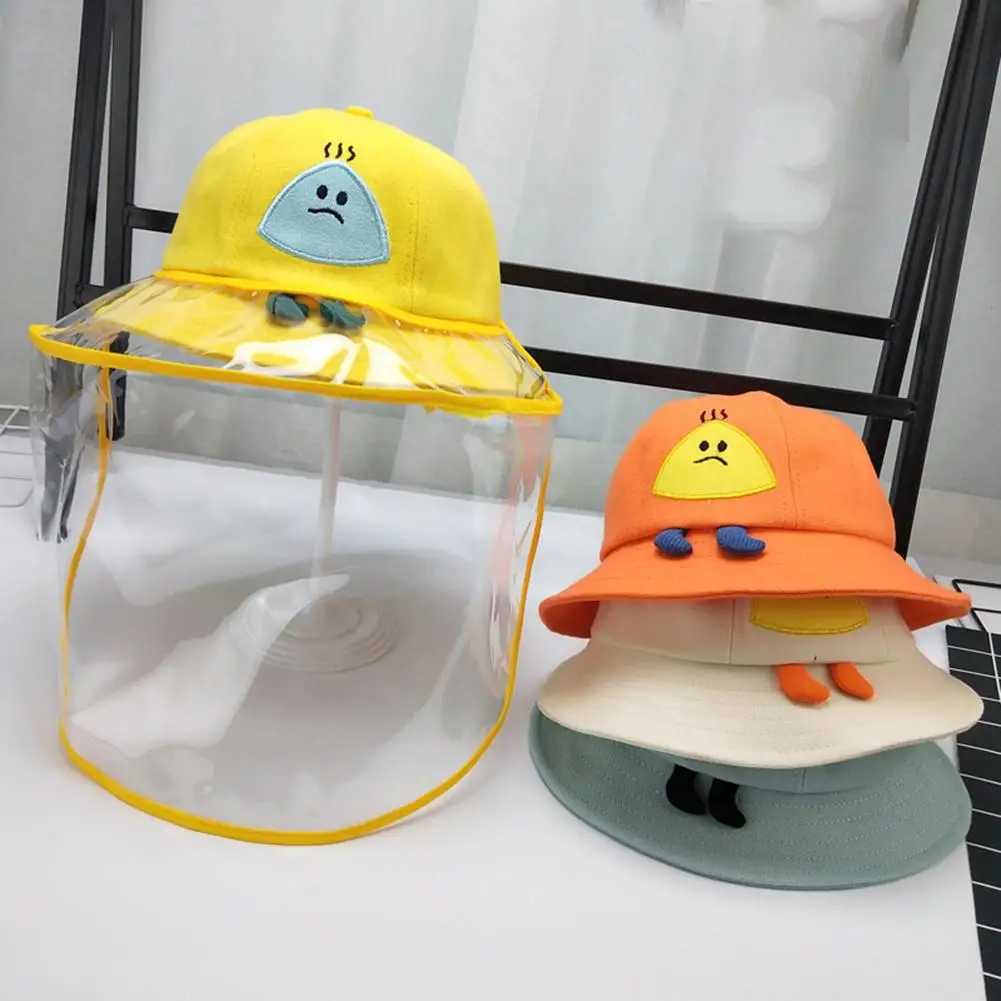 2pcs/set Boys Girls Cartoon Bucket Hat Anti Saliva Splash Outdoor Sport Isolation Protect Bucket Cap With Removable Transparent
2pcs/set Boys Girls Cartoon Bucket Hat Anti Saliva Splash Outdoor Sport Isolation Protect Bucket Cap With Removable Transparent
