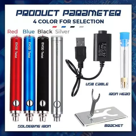 Wireless Charging Welding Tool Soldering Iron Mini Portable Battery Soldering Iron with USB Welding Tools
Wireless Charging Welding Tool Soldering Iron Mini Portable Battery Soldering Iron with USB Welding Tools