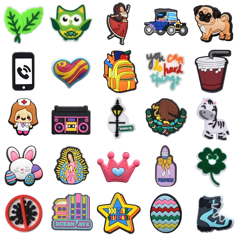 Women Charm Shoe Charms Para Pins Wholesale Bulk Packs Kids Decorations for Croc Gifts Men Boy Shoes Accessories Girl Set Jeans
Women Charm Shoe Charms Para Pins Wholesale Bulk Packs Kids Decorations for Croc Gifts Men Boy Shoes Accessories Girl Set Jeans