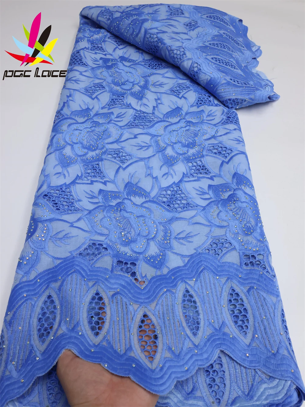 PGC African Dry Lace Fabric 2022 High Quality Swiss Voile Lace Fabric 5 Yards Nigerian Lace Fabrics For Party Dress LY1082-2
PGC African Dry Lace Fabric 2022 High Quality Swiss Voile Lace Fabric 5 Yards Nigerian Lace Fabrics For Party Dress LY1082-2