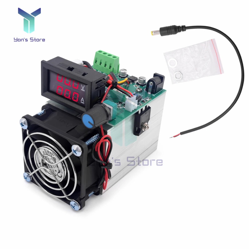 Electronic Load 100W 0-10A DC 12V Quitation Test Battery Capacity Detector Module DC Constant Current Electronic Load with Fan
Electronic Load 100W 0-10A DC 12V Quitation Test Battery Capacity Detector Module DC Constant Current Electronic Load with Fan