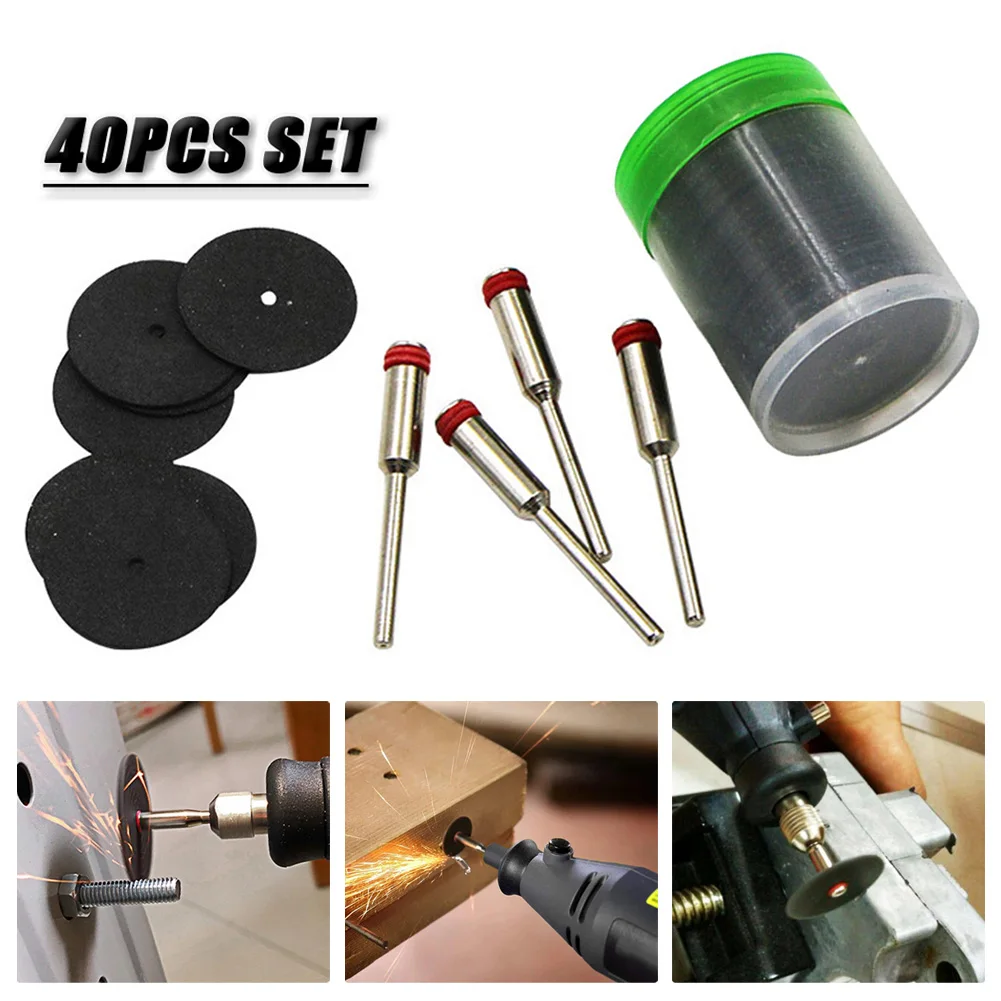 Cutting Disc Grinding Wheel 2mm Hole 36mm Rod Length For Grinding/cutting Replacement 40pcs/set Black+Silver High Quality
Cutting Disc Grinding Wheel 2mm Hole 36mm Rod Length For Grinding/cutting Replacement 40pcs/set Black+Silver High Quality