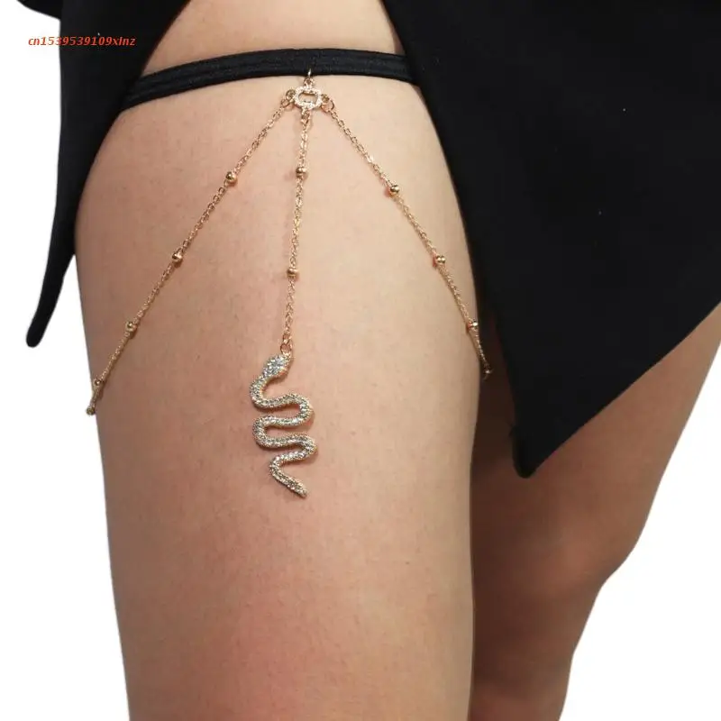 Girls Leg Chain Punk Leg Belt Thigh Chains Solid Color Body Chain for Women
Girls Leg Chain Punk Leg Belt Thigh Chains Solid Color Body Chain for Women