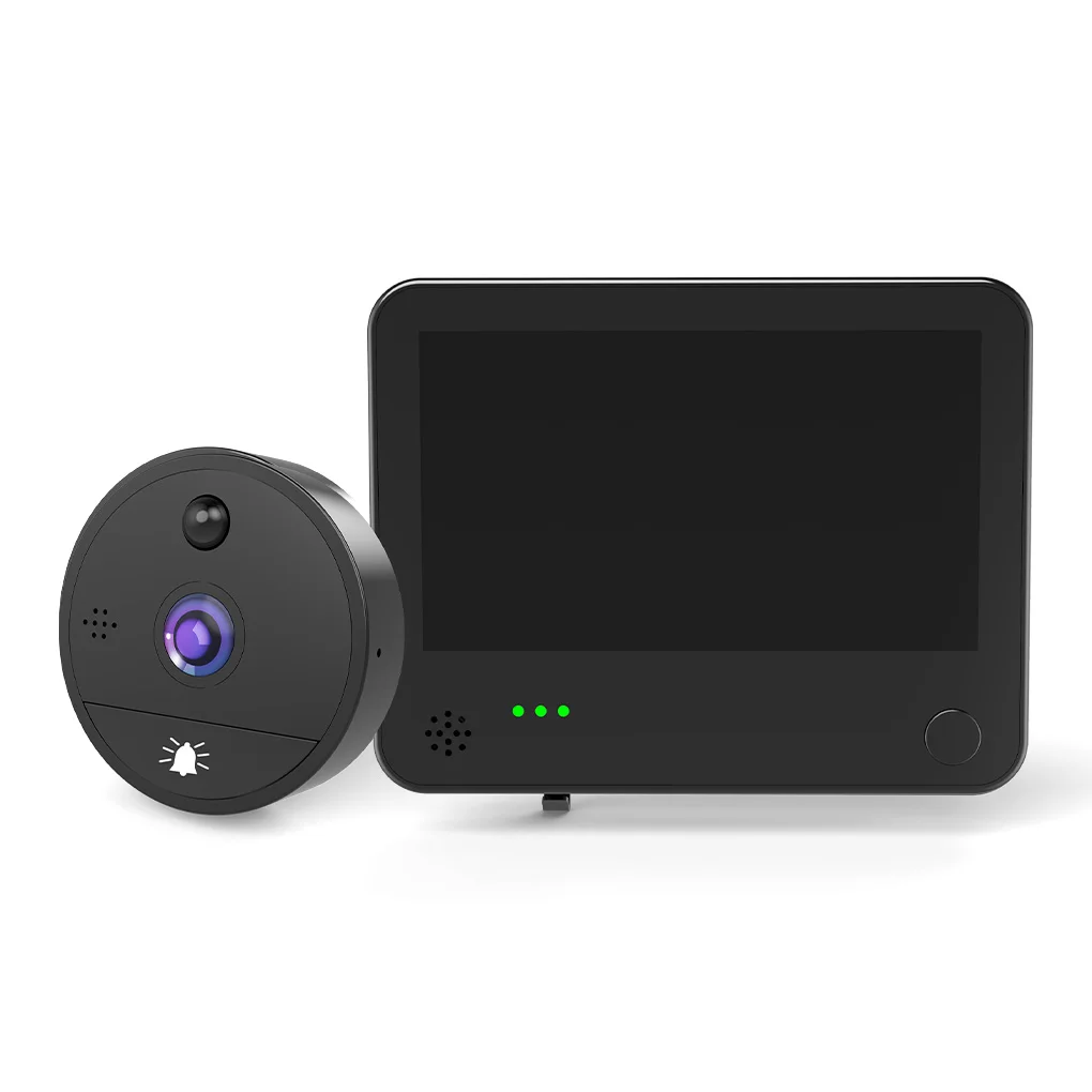 Doorbell Camera WiFi PIR Motion Sensor Infrared Door Bell 145 Degree Electronic Auto Photo Recording Viewer Apartment
Doorbell Camera WiFi PIR Motion Sensor Infrared Door Bell 145 Degree Electronic Auto Photo Recording Viewer Apartment