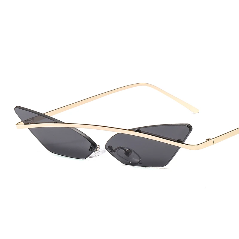 Sexy Cat Eye Glasses Fashion Retro Sunglasses Rimless Sunglasses Metal Frame Sunglasses Small Triangle Adult Casual Glasses 
Sexy Cat Eye Glasses Fashion Retro Sunglasses Rimless Sunglasses Metal Frame Sunglasses Small Triangle Adult Casual Glasses
