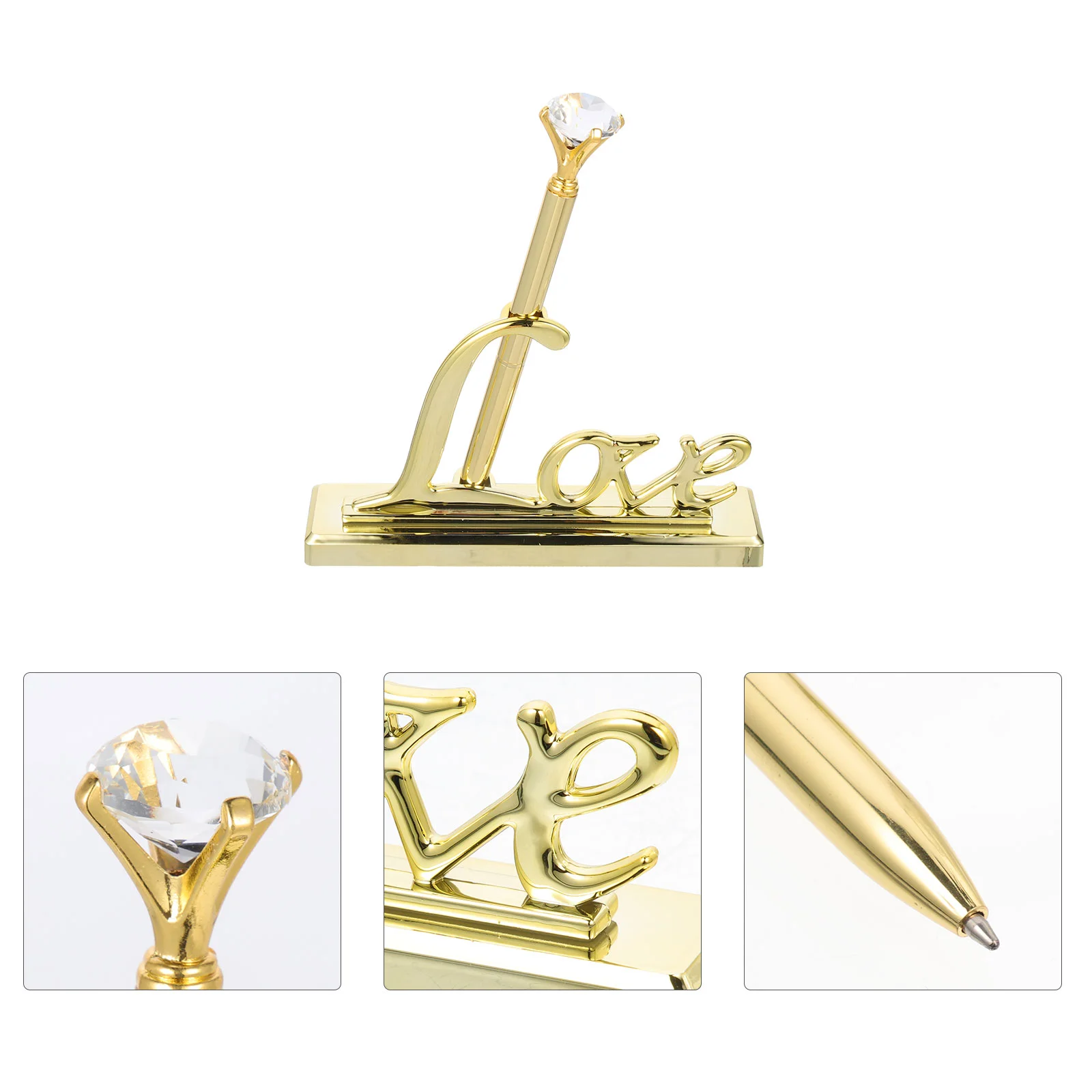 Pen Wedding Sign Guest Book Signature Decorative Signingdesk Pens Exquisite Decoration Desktop Delicate Style Tabletop Ballpoint
Pen Wedding Sign Guest Book Signature Decorative Signingdesk Pens Exquisite Decoration Desktop Delicate Style Tabletop Ballpoint