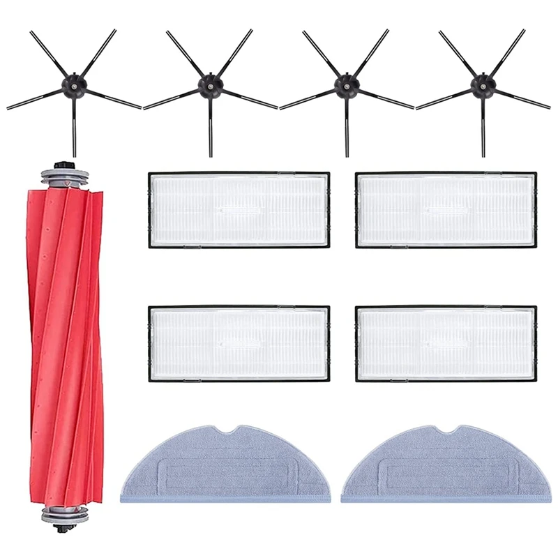 11 Pcs Accessories Kit for Xiaomi Roborock S7 / S7+ Vacuum Cleaner, Roborock Replacement Parts Includ
11 Pcs Accessories Kit for Xiaomi Roborock S7 / S7+ Vacuum Cleaner, Roborock Replacement Parts Includ