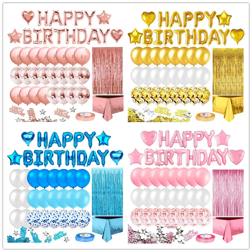 32pcs Rose Gold Birthday Decoration Set Letter Happy Birthday Balloon Birthday Party Decor Kids Tassel Sequin Latex Balloon
32pcs Rose Gold Birthday Decoration Set Letter Happy Birthday Balloon Birthday Party Decor Kids Tassel Sequin Latex Balloon