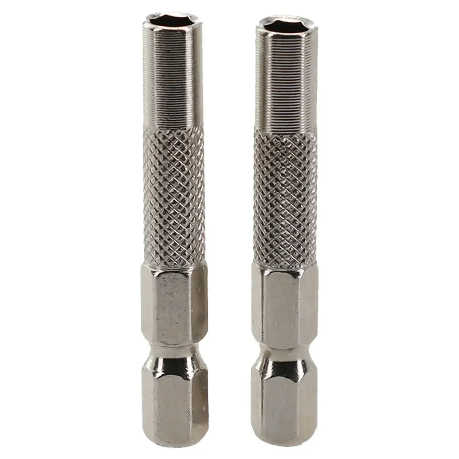 2 шт. Адаптер бит 6,35 мм 1/4" - 4 мм 
2 шт. Адаптер бит 6,35 мм 1/4" - 4 мм
