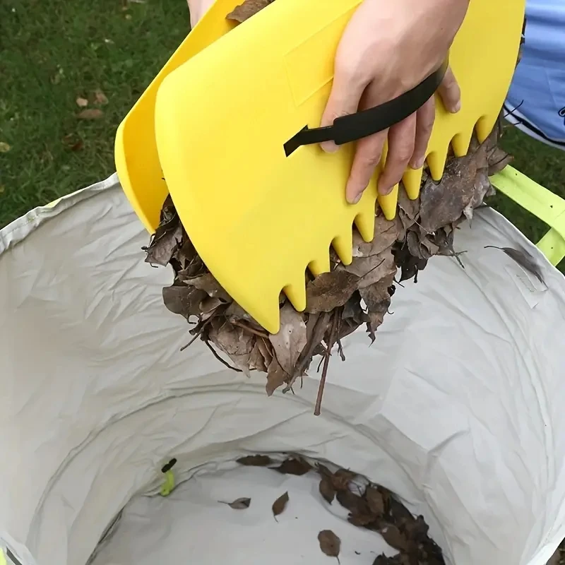 1 Pair Garden And Yard Leaf Scoops Hand Rakes Multiple Use For Leaves Lawn Debris And Trash Pick Up Autumn Garden Clean Tool
1 Pair Garden And Yard Leaf Scoops Hand Rakes Multiple Use For Leaves Lawn Debris And Trash Pick Up Autumn Garden Clean Tool