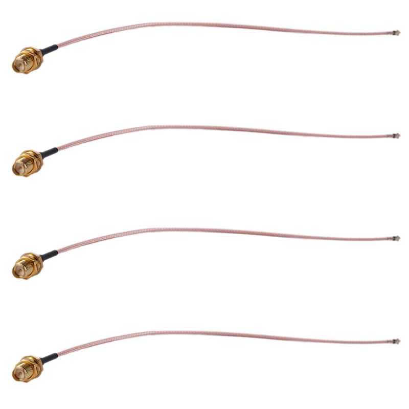 4X RP SMA Female To UFL/U.FL/IPX/IPEX RF Coax Adapter Assembly RG178 Pigtail 20Cm
4X RP SMA Female To UFL/U.FL/IPX/IPEX RF Coax Adapter Assembly RG178 Pigtail 20Cm