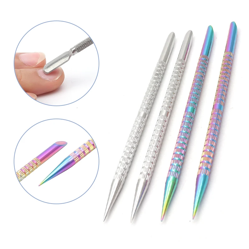 2 In 1 Stainless Steel Cuticle Pusher Nail Manicures Remover Manicure Sticks Tool For Nail Art Manicure Tools
2 In 1 Stainless Steel Cuticle Pusher Nail Manicures Remover Manicure Sticks Tool For Nail Art Manicure Tools