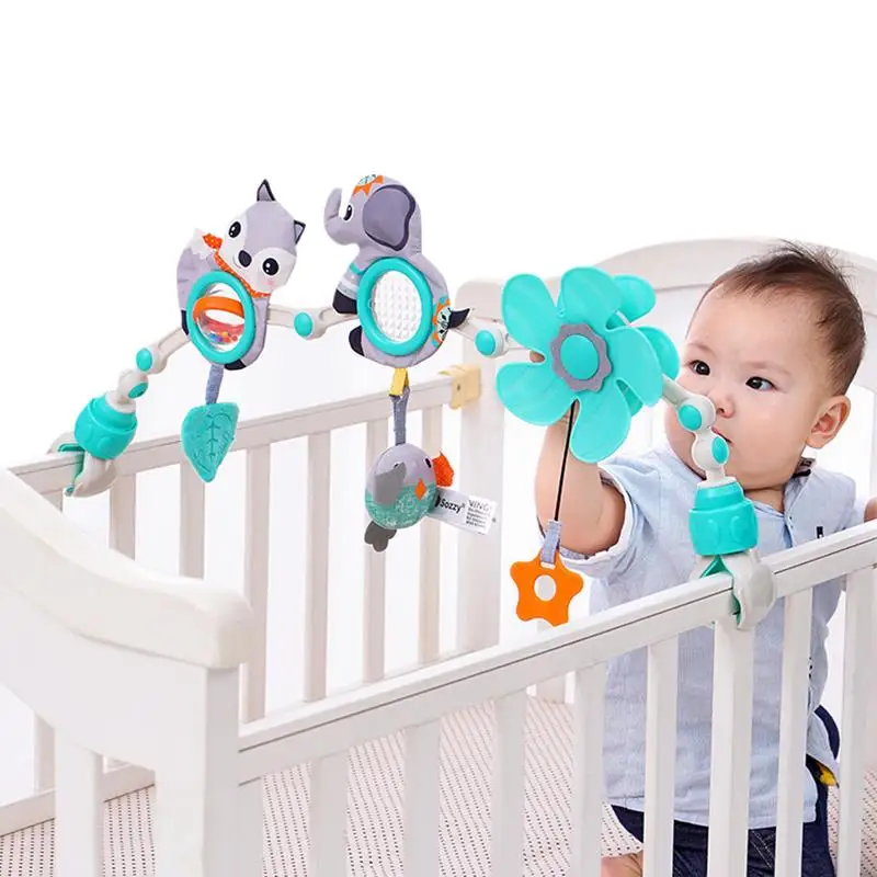 Crib Rattle Mobile Infant Bed Bell Cute CarttoonToys Children Stroller Toy Accessory Educational Toys For Baby Boys And Girls
Crib Rattle Mobile Infant Bed Bell Cute CarttoonToys Children Stroller Toy Accessory Educational Toys For Baby Boys And Girls