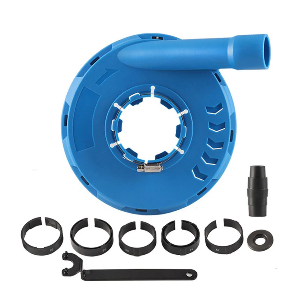 Efficient Grinding Dust Shroud Compatible with Most 48 51mm Angle Grinders Prevents Dust Escaping Keeps Working Area Clean
Efficient Grinding Dust Shroud Compatible with Most 48 51mm Angle Grinders Prevents Dust Escaping Keeps Working Area Clean