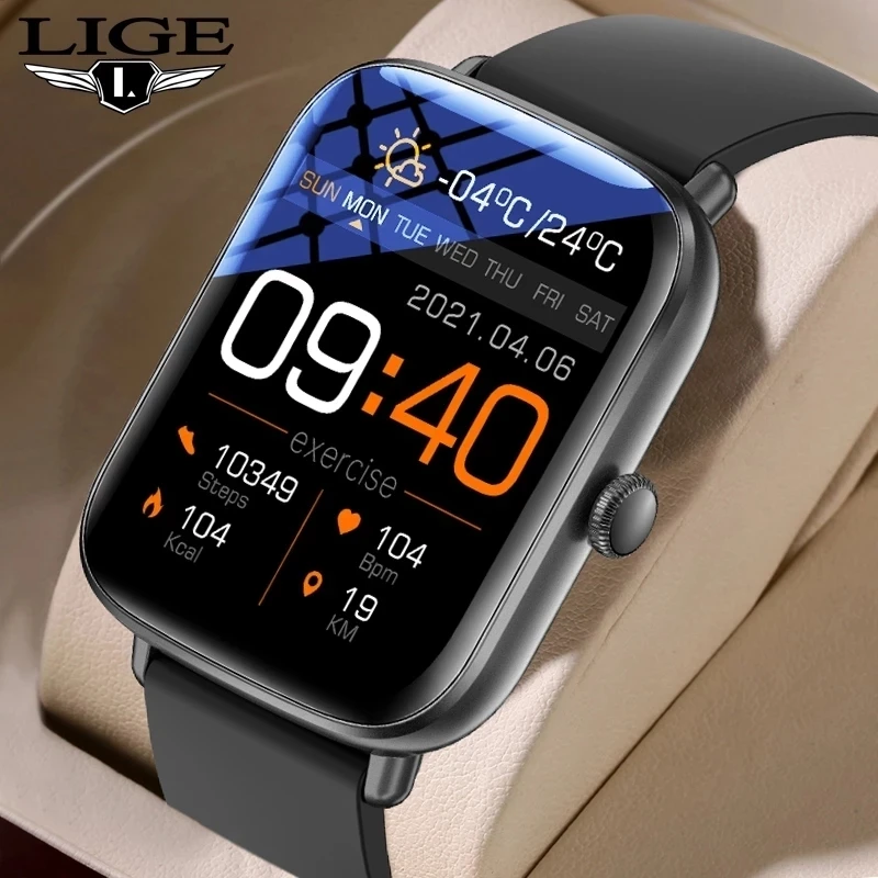 LIGE New Smart Watch Men Women Full Touch Bracelet Fitness Tracker Sport Watches Blood Pressure Smart Clock Smartwatches Ladies
LIGE New Smart Watch Men Women Full Touch Bracelet Fitness Tracker Sport Watches Blood Pressure Smart Clock Smartwatches Ladies