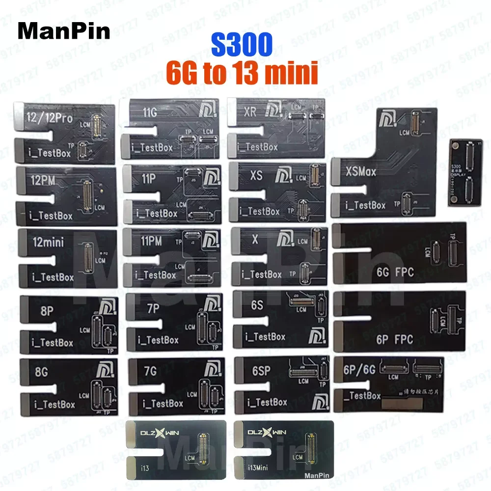 LCD Screen Tester Flex Cable For iPhone 13 12 Pro MAX Mini 11 XS 8 7 6S Plus 3D Touch Testing Light Sensor True Tone Repair
LCD Screen Tester Flex Cable For iPhone 13 12 Pro MAX Mini 11 XS 8 7 6S Plus 3D Touch Testing Light Sensor True Tone Repair