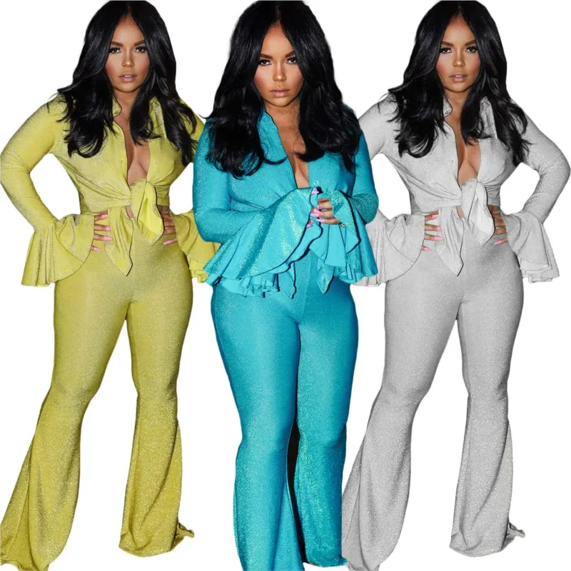Summer Women Beach Outings 2023 Bikini For Clothing Party Shirt Flare Long Sleeve Slim Fit Pants Elastic Set Solid Polyester
Summer Women Beach Outings 2023 Bikini For Clothing Party Shirt Flare Long Sleeve Slim Fit Pants Elastic Set Solid Polyester